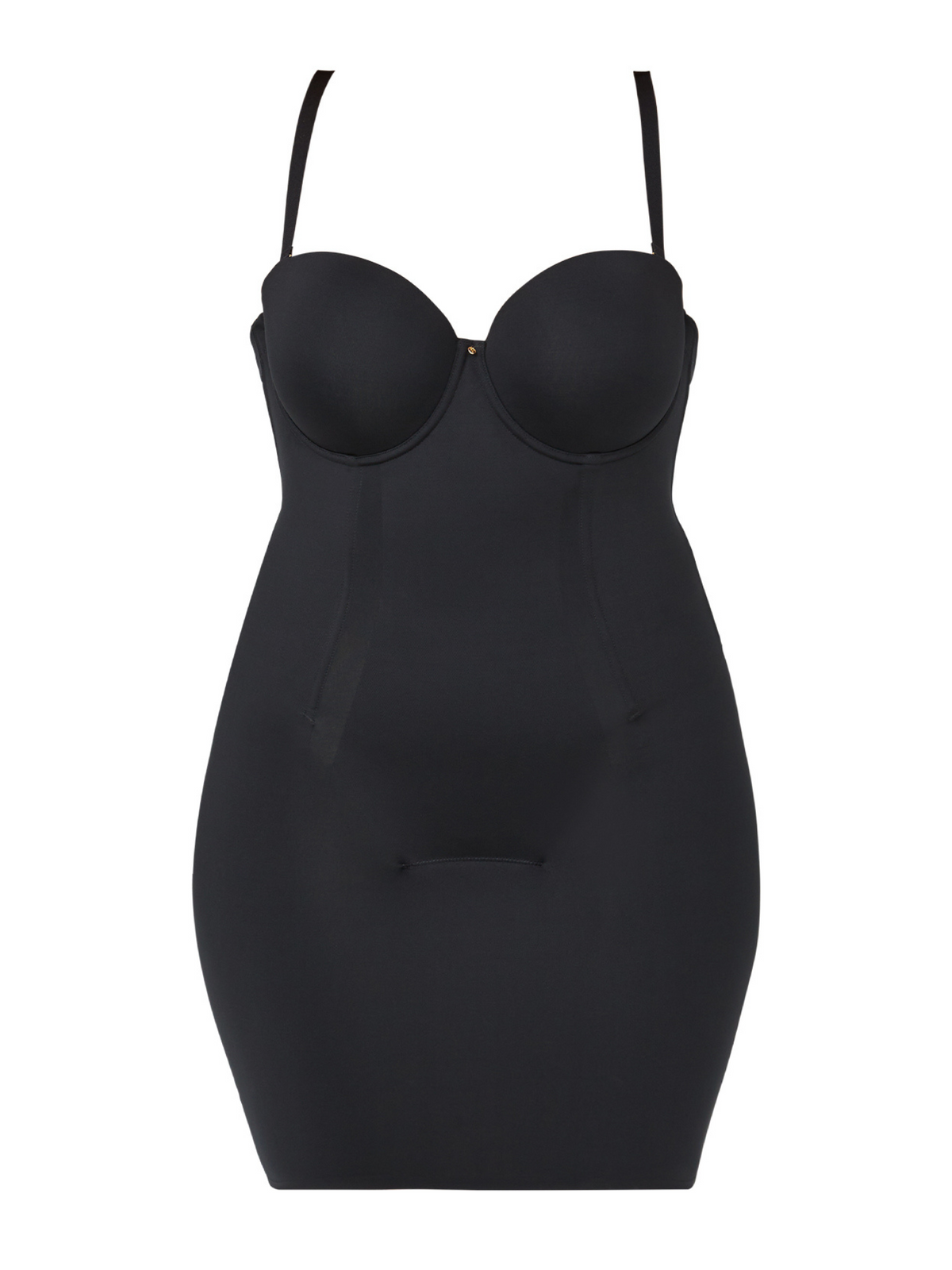 Convertible specialty slip by Nancy Ganz featuring detachable straps for versatile styling with different necklines