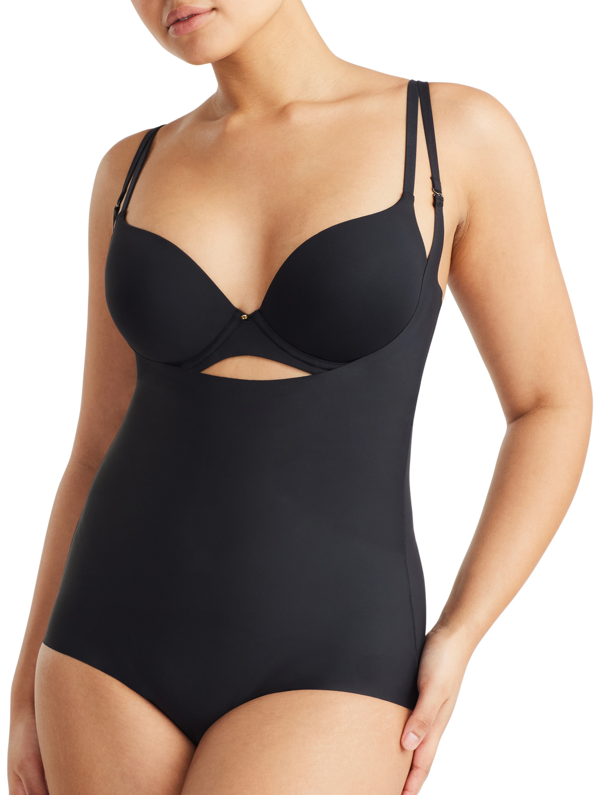 Revive Smooth Ub Bodysuit in Black by Nancy Ganz