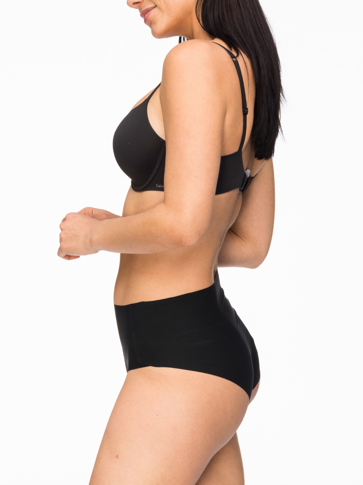 Side view of Body Light Waisted Brief showcasing lightweight, breathable fabric that keeps skin cool and comfortable all day.