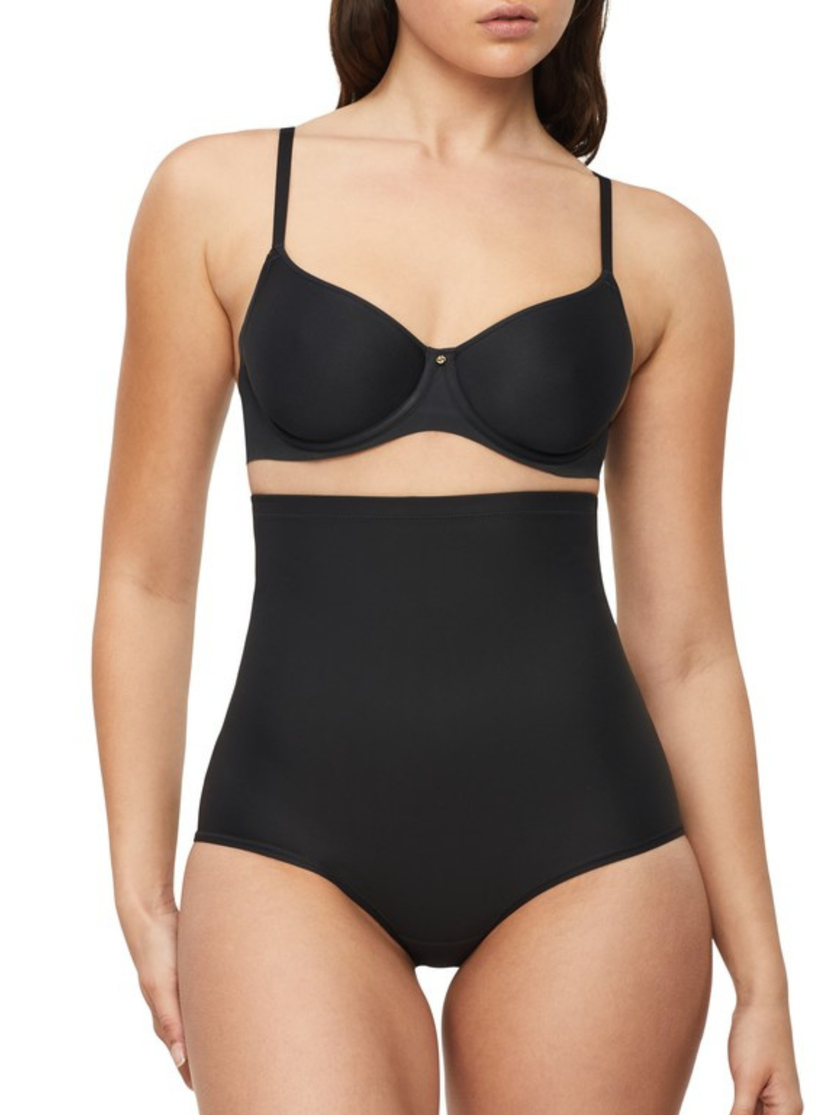 Body Sculpt High Waisted Brief in Black by Nancy Ganz