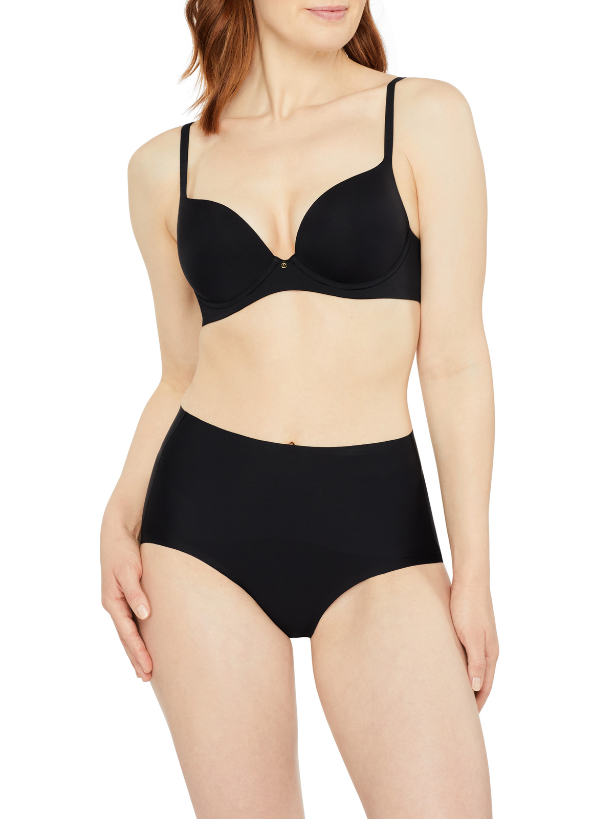 Revive Smooth Waisted Brief in Black by Nancy Ganz