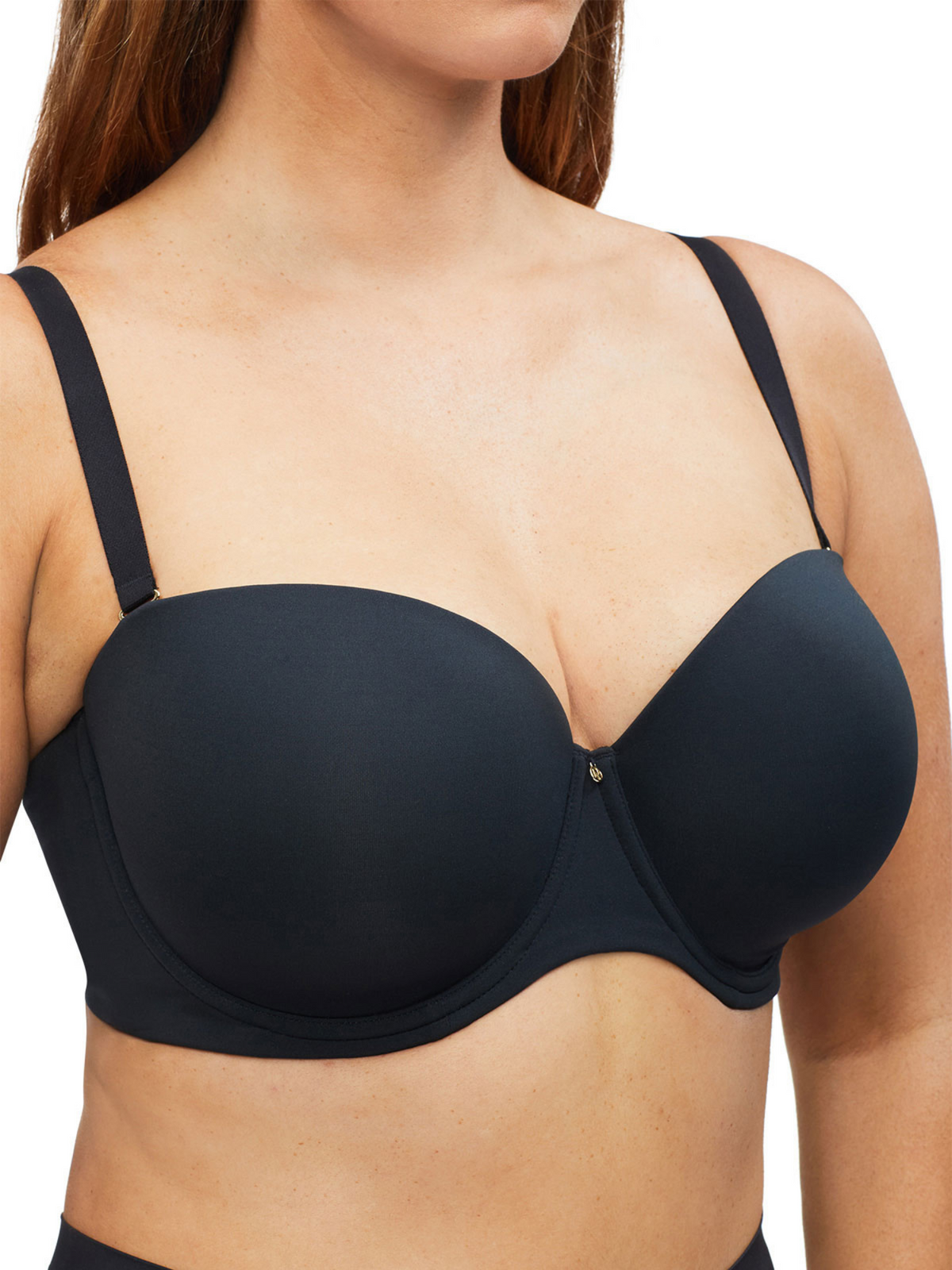 Body Define strapless contour bra by Nancy Ganz with seam-free comfort, natural shaping, and secure grip