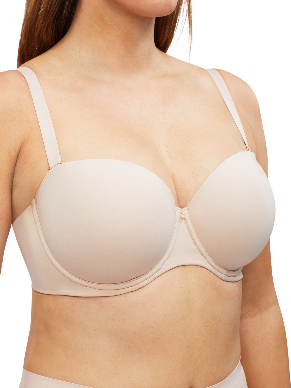Nancy Ganz Body Define Strapless Bra designed with detachable straps for multiple styling options