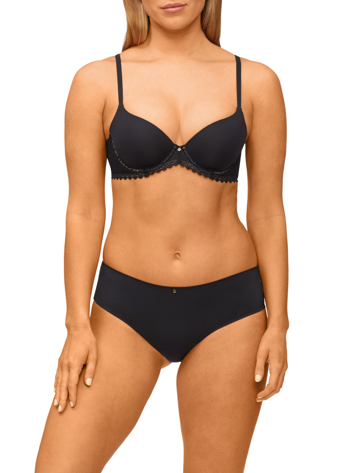 Revive Lace Contour Bra in Black by Nancy Ganz