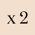 8/XS / 2-pack-Warm Taupe