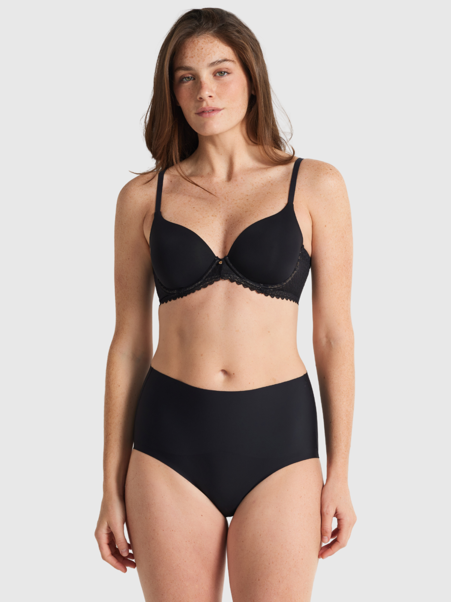 Revive Smooth Waisted Brief in Black by Nancy Ganz