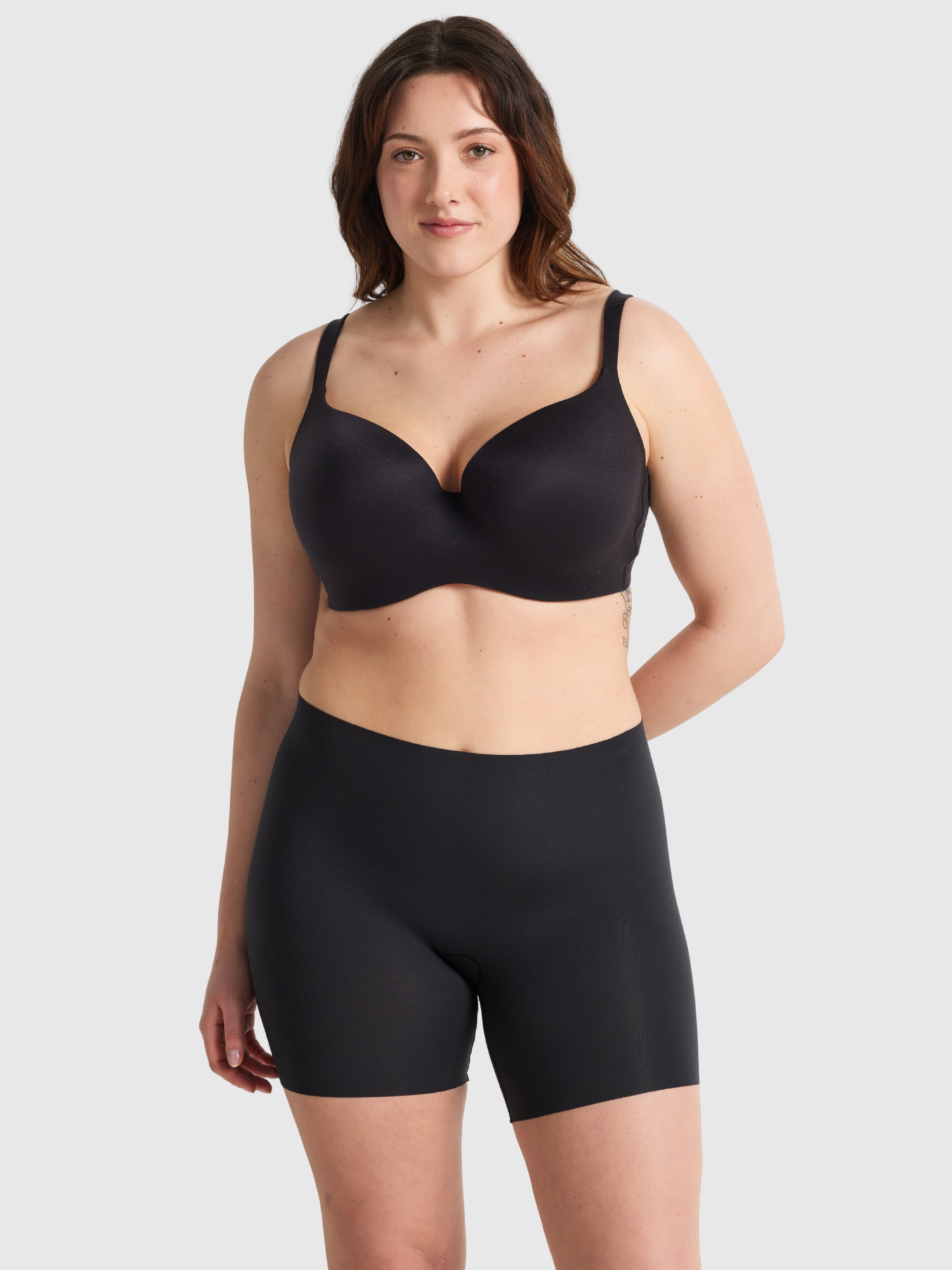 Body Smart W Short in Black by Nancy Ganz.
